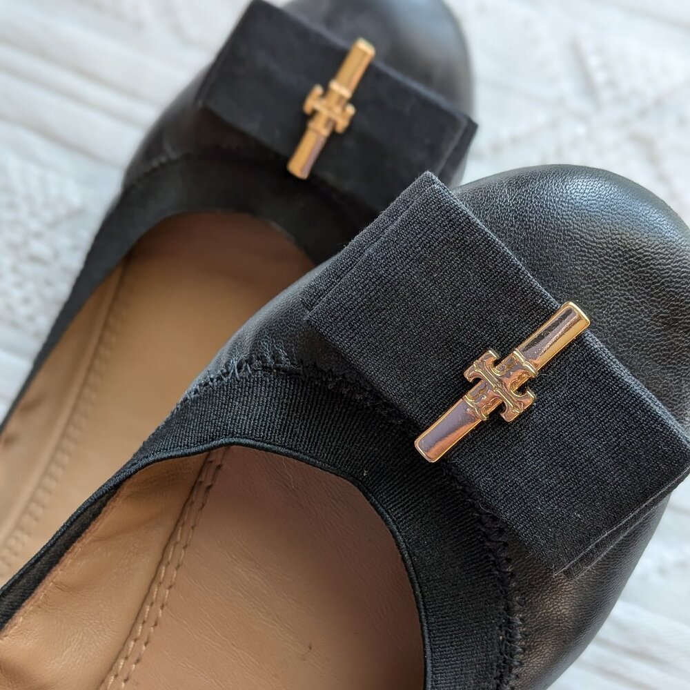 Tory burch ballerina flats  / slip on shoes black